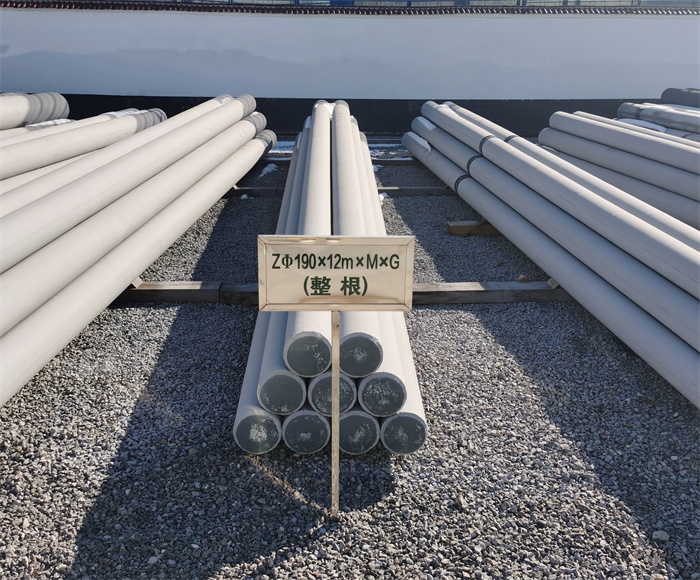 平桂190×12米钢筋混凝土水泥电线杆